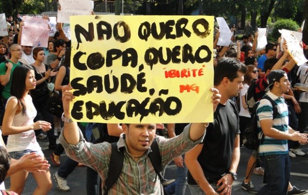 BRASIL, LAS PROTESTAS Y EL MUNDIAL