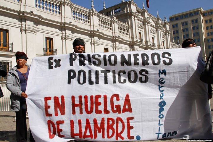 COYHAIQUE SE SUMA A HUELGA DE HAMBRES EX PRESOS POLITICOS