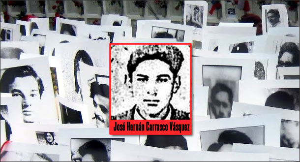 MINISTRO LEOPOLDO LLANOS DICTA ACUSACIÓN POR SECUESTRO Y HOMICIDIO DE JOSÉ CARRASCO VÁSQUEZ