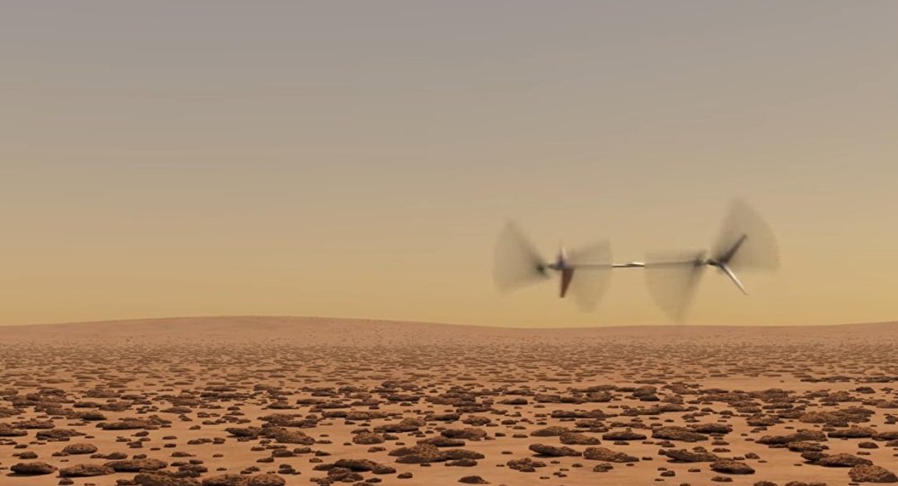NASA DESARROLLA UN PROTOTIPO DE DRON PARA EXPLORAR MARTE