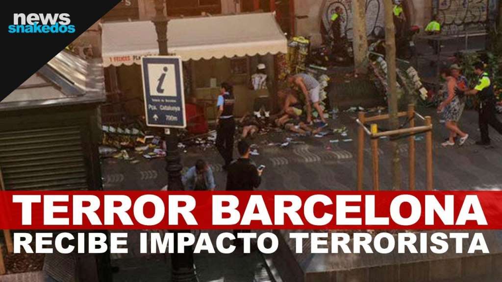 Una furgoneta atropella a varias personas en La Rambla de Barcelona