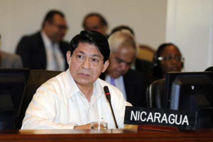 CANCILLER DE NICARAGUA ADVIERTE INTENTO GOLPISTA EN AGENDA DE DIÁLOGO