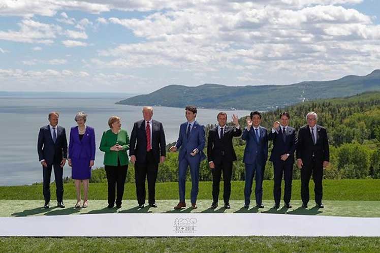 EN CANADÁ CUMBRE DEL G7 O DEL ¿G6+1?
