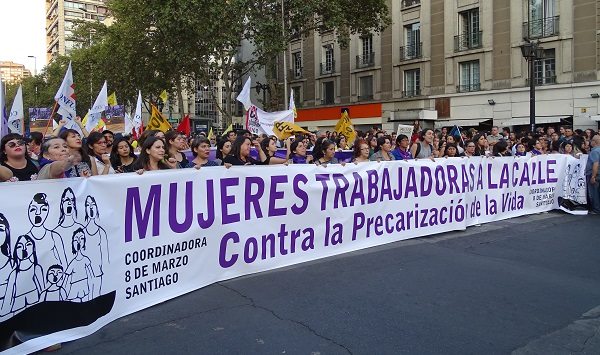 Ratifican en Chile Huelga General Feminista