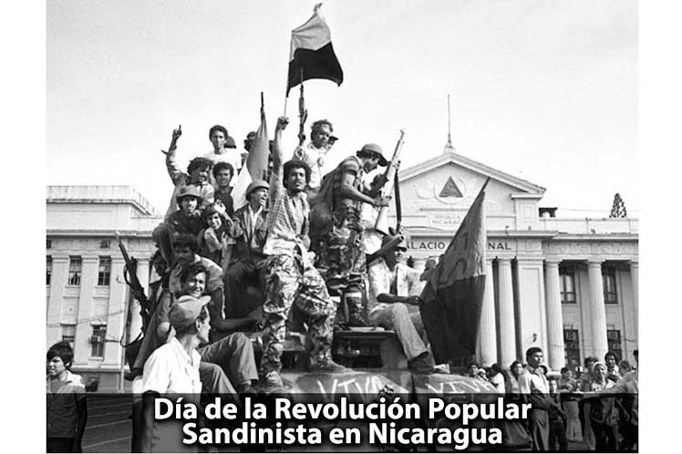 RECUERDAN EN CHILE REVOLUCIÓN SANDINISTA CON MUESTRAS DE APOYO