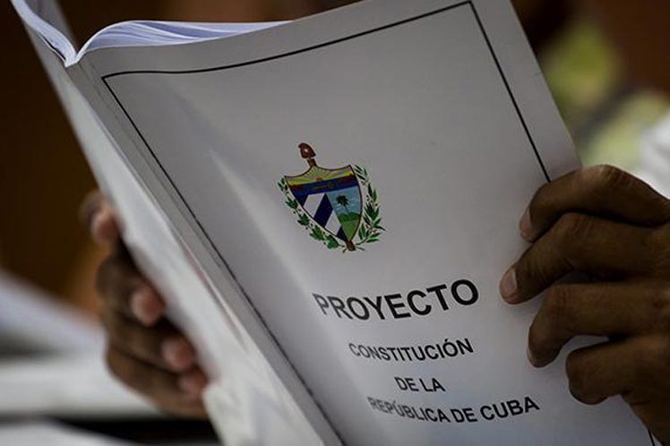 PERFILA CUBA CONSULTA POPULAR SOBRE PROYECTO DE NUEVA CONSTITUCIÓN
