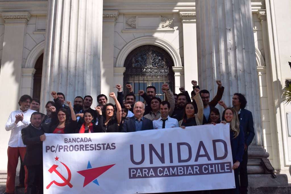 BANCADA PC-PROGRESISTAS NACE BAJO EL LEMA “UNIDAD PARA CAMBIAR CHILE”