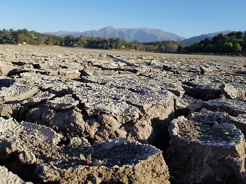 Desaparece laguna de Aculeo a consecuencia de crisis hídrica