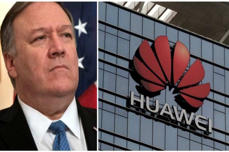 China califica de falacias las acusaciones de Pompeo contra Huawei