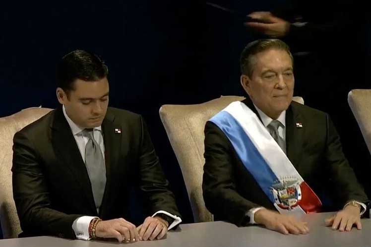 Con la memoria de Omar Torrijos, Laurentino Cortizo asumió como Presidente de Panamá