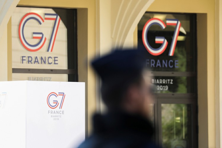 Comienza en la ciudad francesa de Biarritz la cumbre del G-7