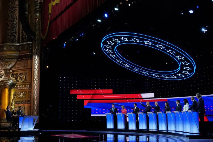 Cierra plazo para clasificar a tercer debate demócrata en los Estados Unidos