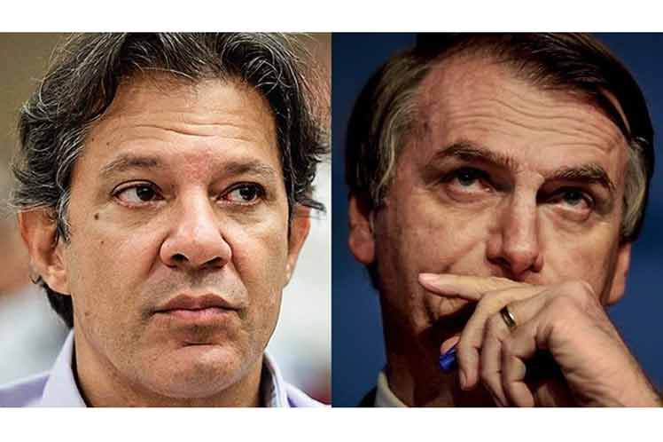 Brasil no aguanta ocho años de Bolsonaro, afirma excandidato