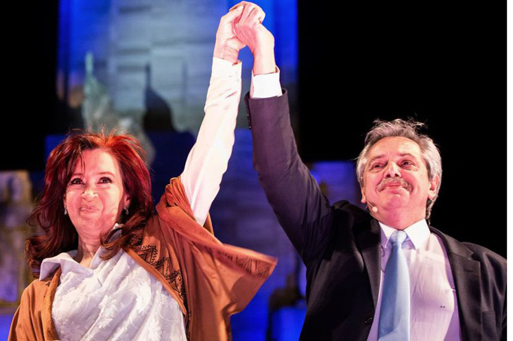Encuesta da amplia ventaja a los Fernández en elecciones argentinas