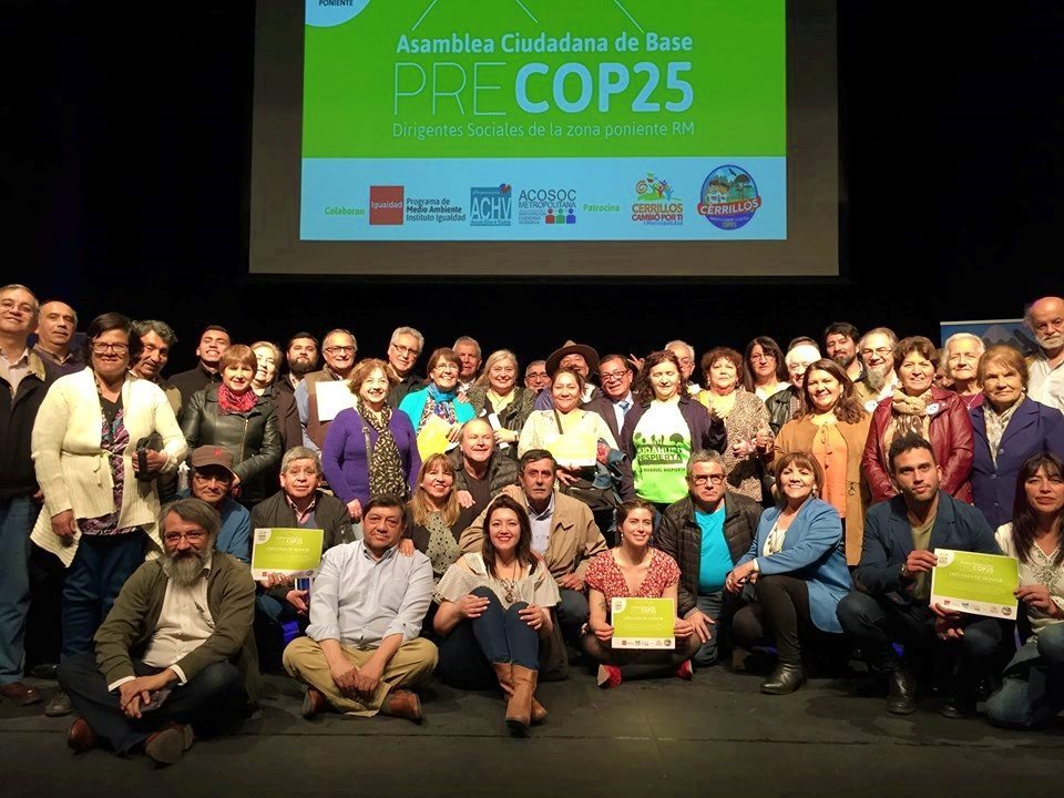 Manifiesto Ciudadano por la Sustentabilidad: Declaración de  Cerrillos en la Ruta hacia la COP25
