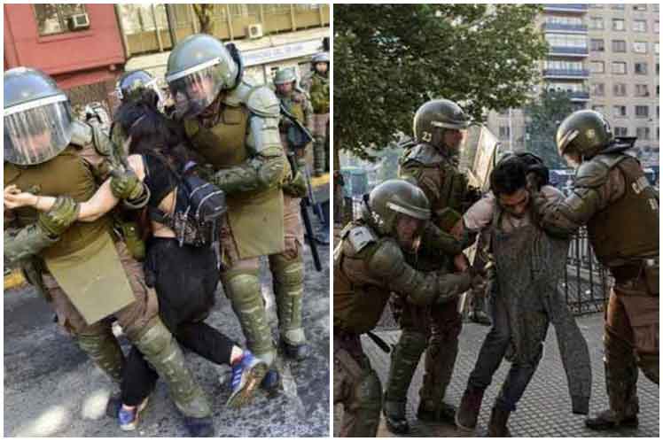 Chile:  Represión contra manifestantes suma otro fallecido