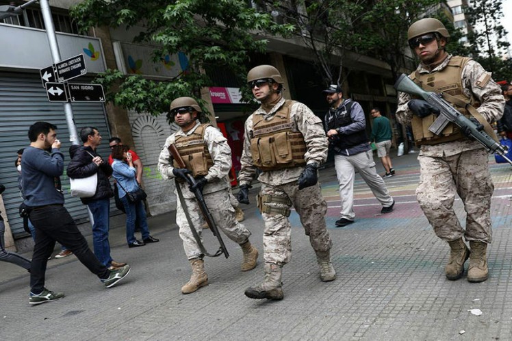 Gobierno de Piñera reconoce 18 muertos durante protestas ciudadanas