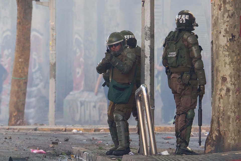 Fuerzas policiales duplicarán los equipos de represión contra las manifestaciones de la ciudadanía