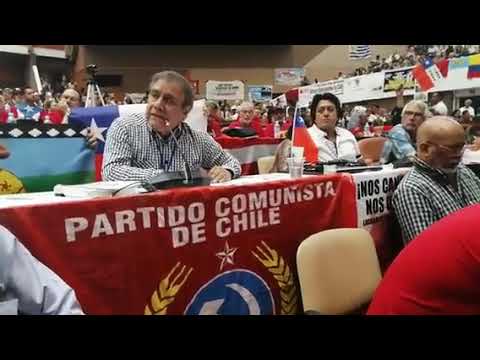 Intervención de Juan Andrés Lagos en el Encuentro Antimperialista de Solidaridad por la Democracia y contra el Neoliberalismo