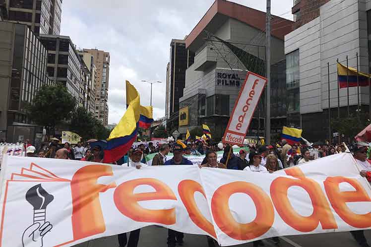 La movilización nacional continúa, expresan en Colombia
