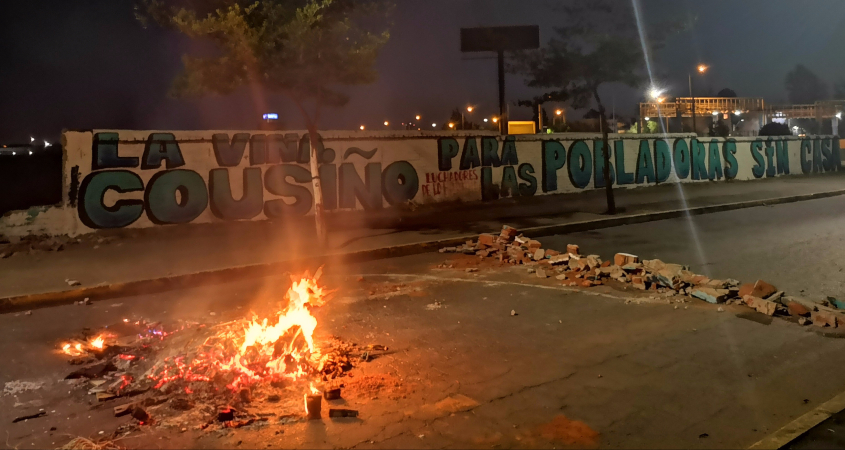 Exclusivo: Reportaje a la violencia policial y la protesta social en Lo Hermida