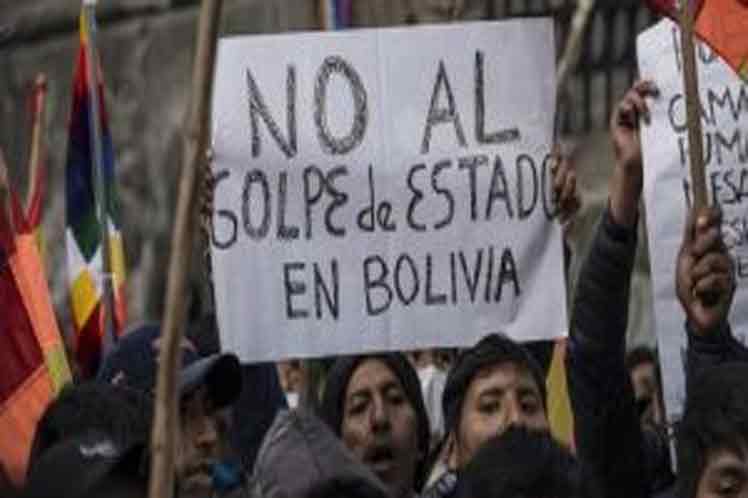 Llaman en Bolivia a marchar por la verdadera democracia del pueblo