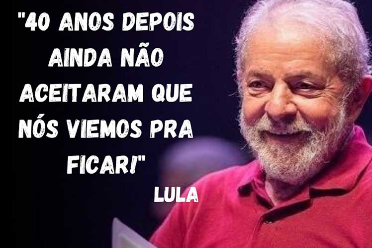 Lula llama a frenar retrocesos en Brasil por gobierno de Bolsonaro