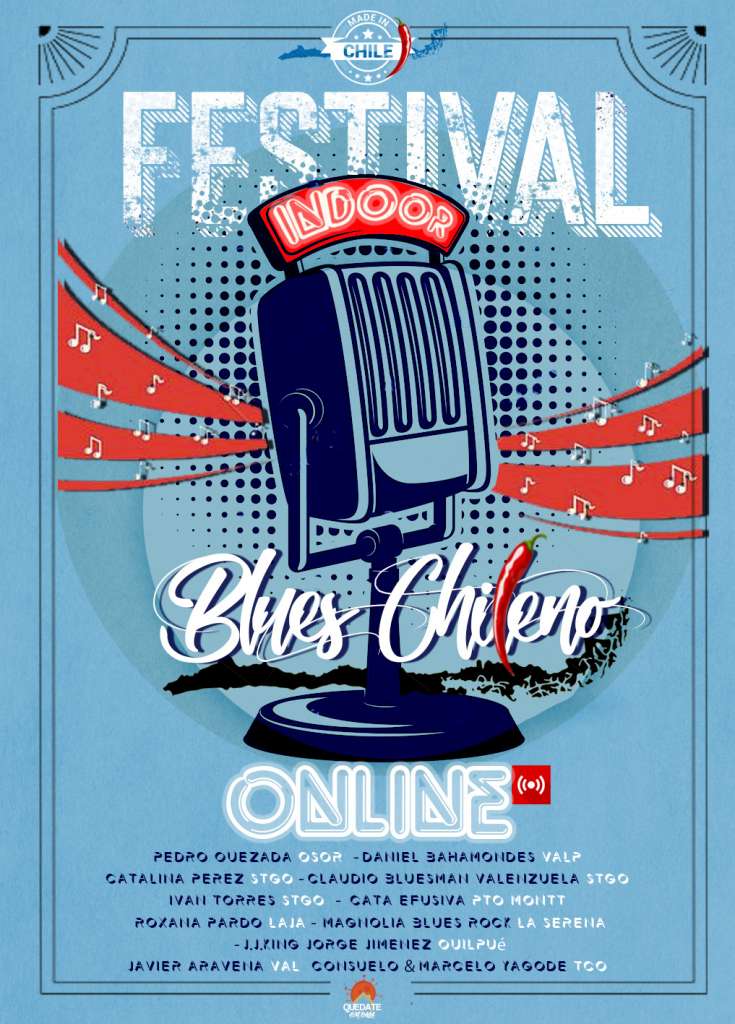 Festival de Blues Chileno INDOOR Abril 2020