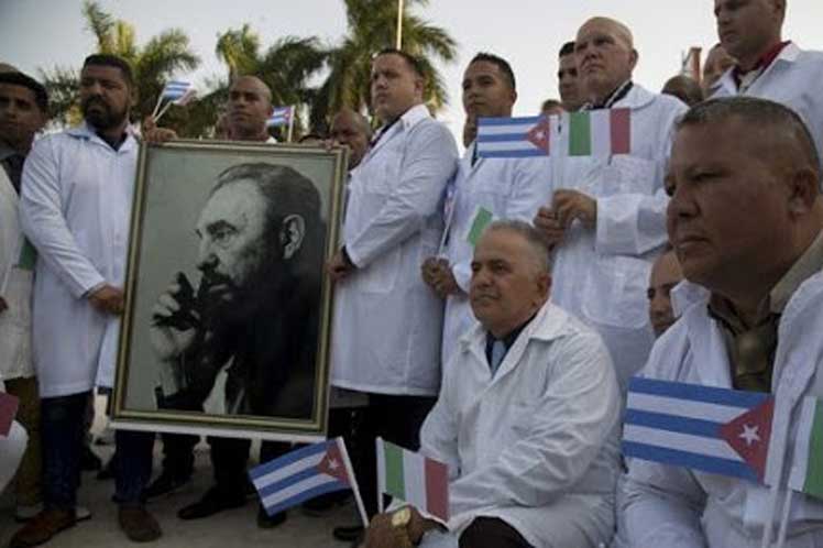 Saludan en Italia próximo arribo de brigada médica de Cuba
