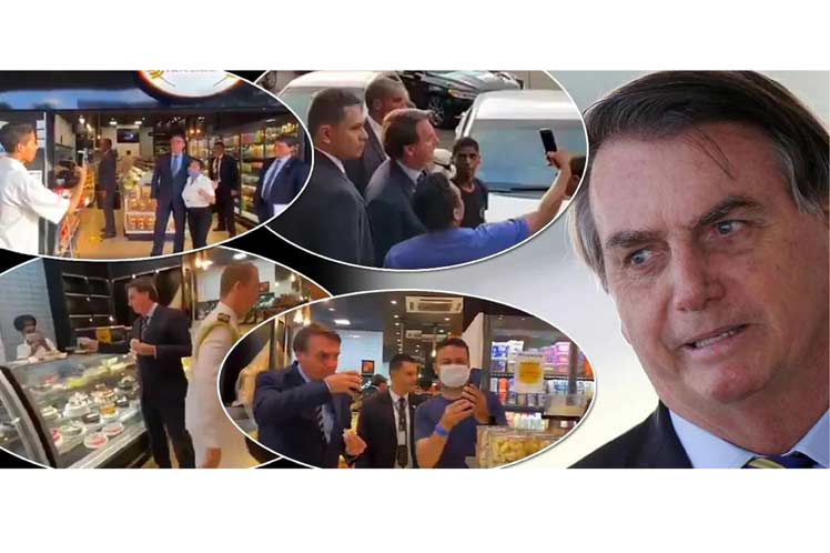 Bolsonaro amenaza la salud de los brasileños, denuncia líder social