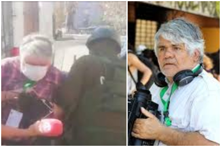 Liberan a camarógrafo de Prensa Latina tras ser detenido en Chile