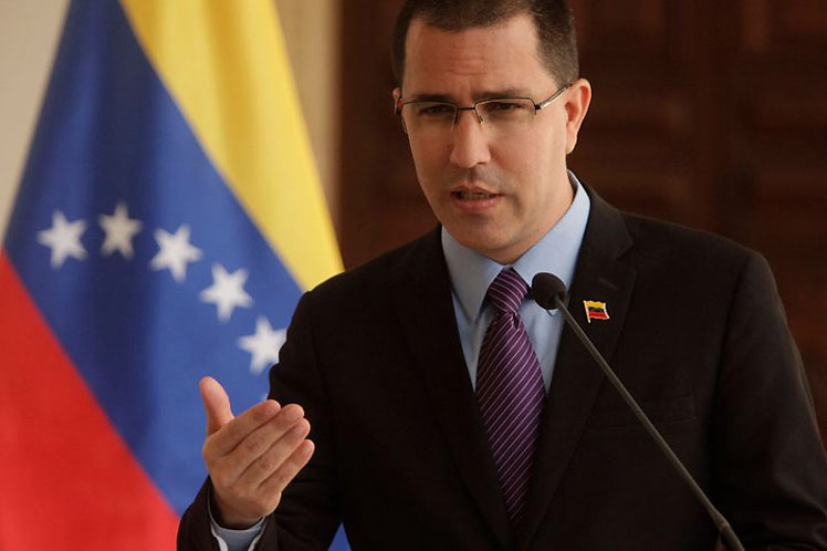 Canciller de Venezuela Jorge Arreaza: “Unidad, Conciencia, Victoria”