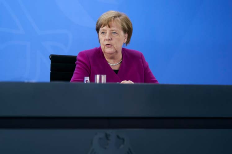 Merkel pide desde la ONU celeridad en lucha mundial contra Covid-19