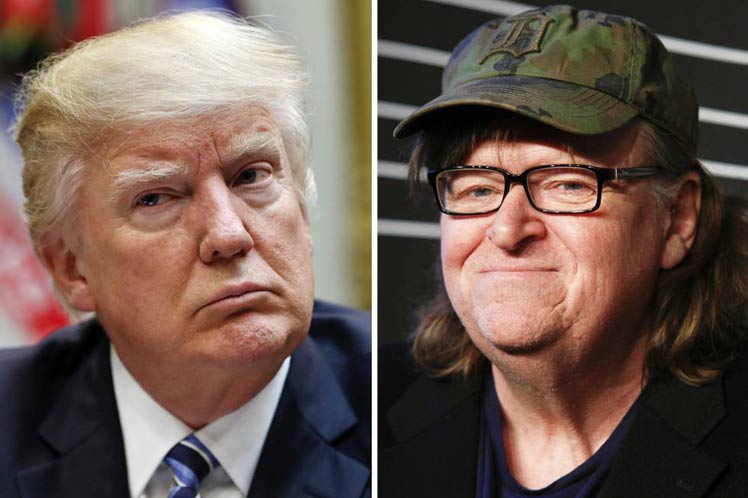 Trump solo ganaría si hace trampa, considera Michael Moore