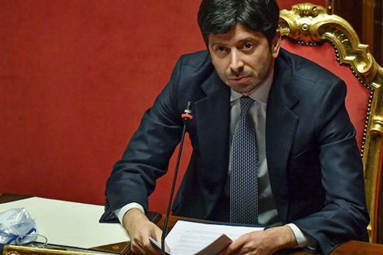 Anuncia ministro italiano gratuidad de vacunación contra Covid-19