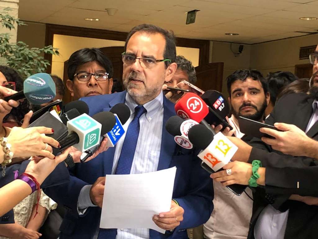 Jaime Mulet explica acuerdos de la oposición sobre plebiscito  del 25 de octubre