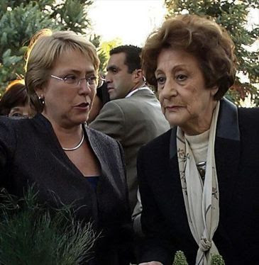 Ángela Jeria, madre de la expresidenta Michelle Bachelet, fallece a los 93 años