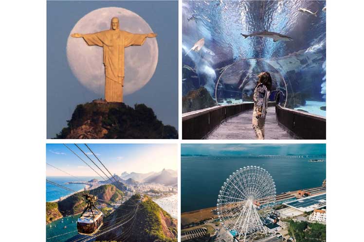 Brasil: reabren puntos turísticos de Río de Janeiro