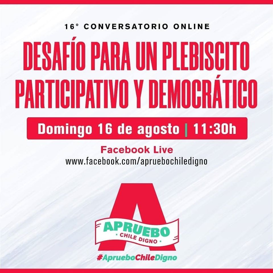 Desafío para plebiscito participativo de democrático ..en vivo desde las 11.30