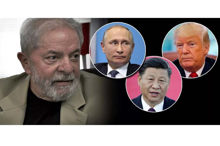 Lula rechaza posible guerra de EE.UU. contra China y Rusia