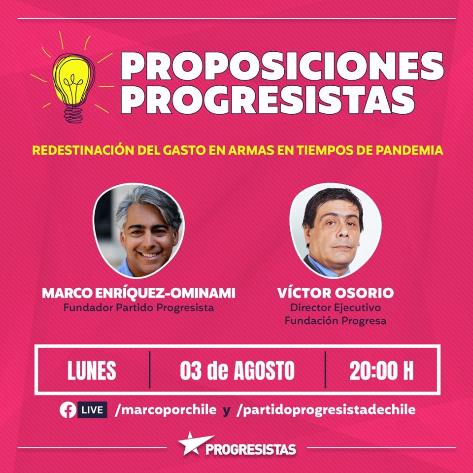 Proposiciones progresistas: Conversan Marco Enríquez y Víctor Osorio en vivo