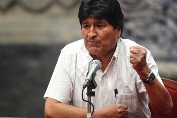 Insta Evo Morales a esclarecimiento sobre golpe de Estado en Bolivia