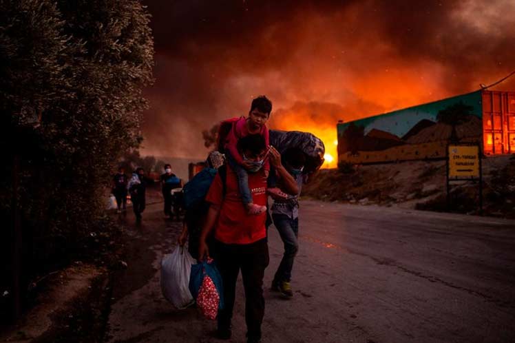 Incendio en Moria, otro fiasco de la política europea sobre migración