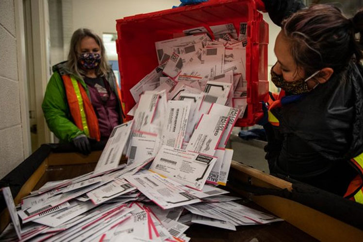 Terminará conteo de votos por correo en Nevada, EE.UU.