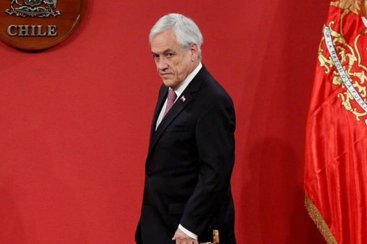Mal termina el año el presidente Sebastián Piñera