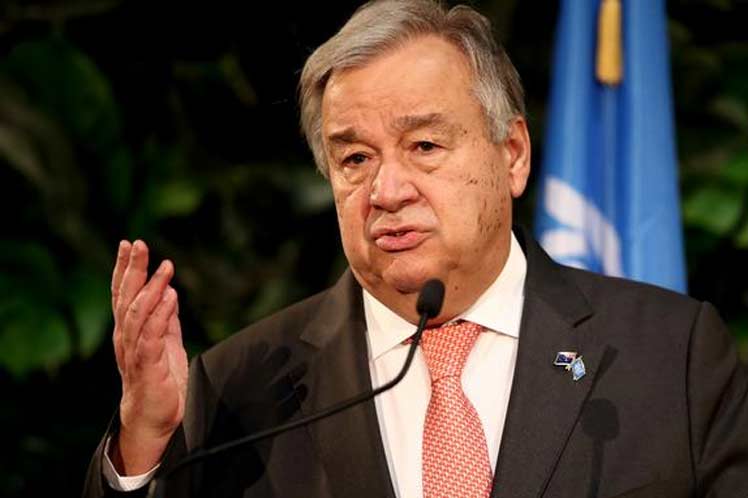 Titular de ONU convoca a declarar emergencia climática