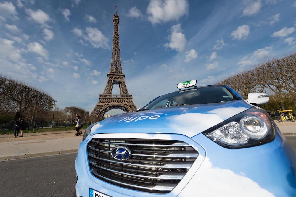 Nuevas tecnologías: taxis de hidrógeno listos para desembarcar en París