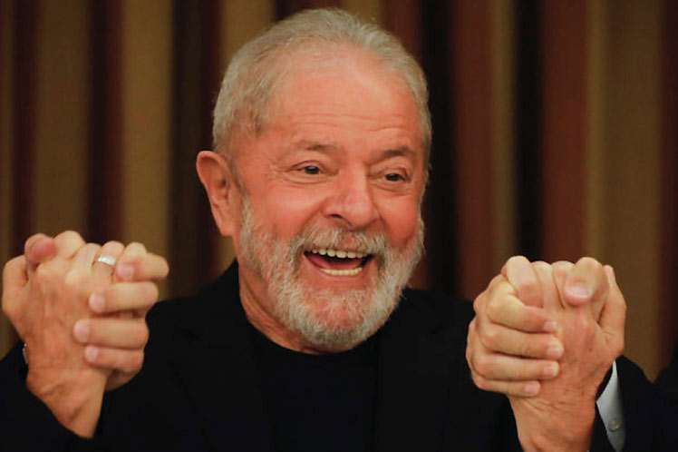 Lula con voluntad de ser presidente de Brasil