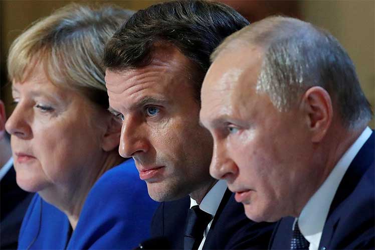 Rusia, Alemania y Francia se alinean en temas clave