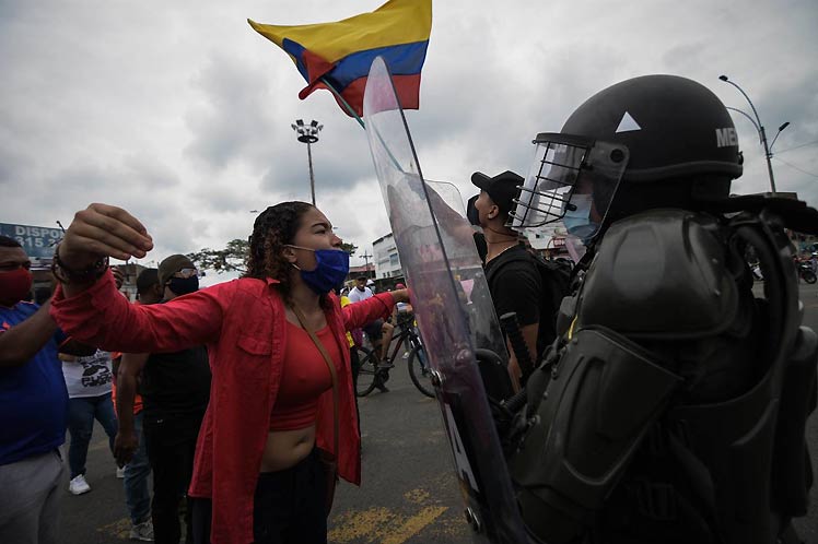 Ciudadanos del mundo en solidaridad con Colombia